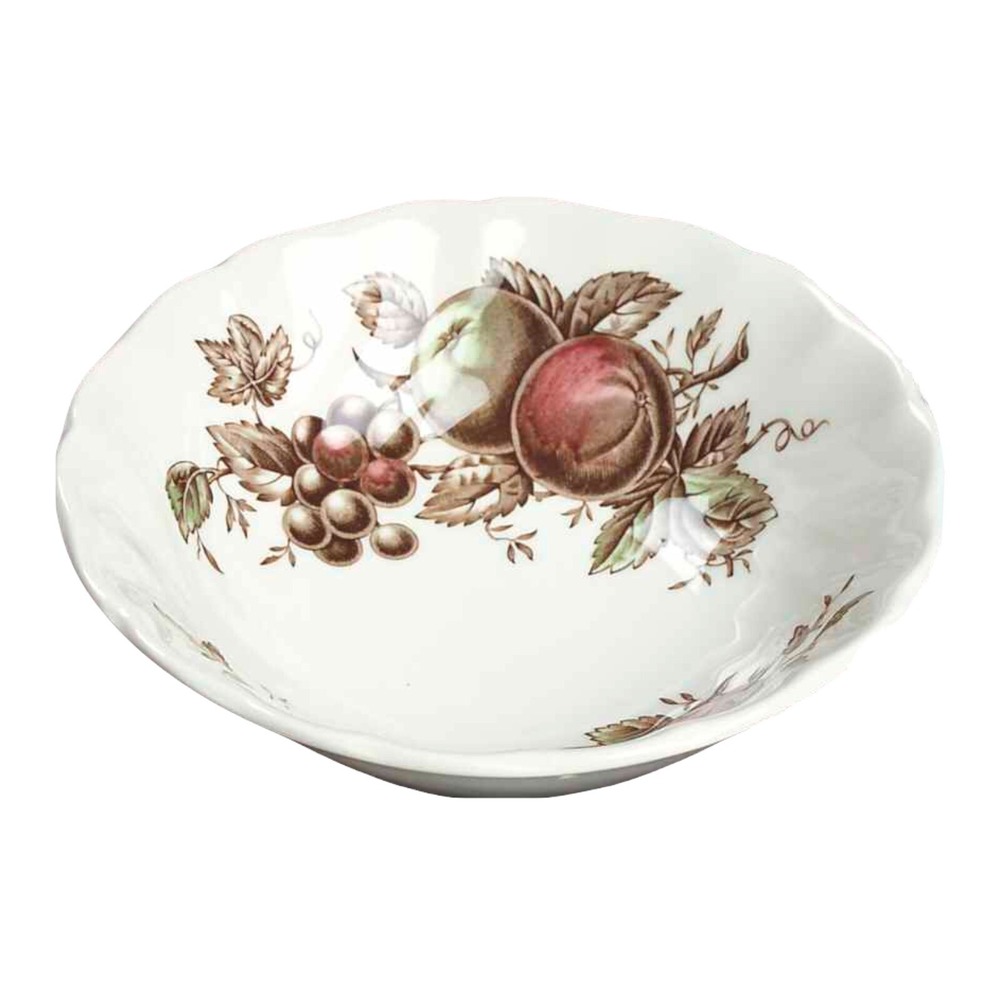 Johnson Brothers  Coupe Cereal Bowl Harvest Time Brown